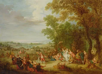 Fete Champetre, 1728